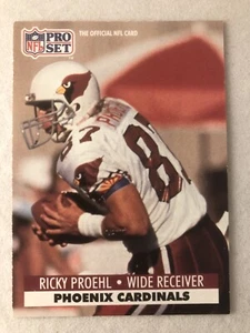 1991 Pro Set #626 Ricky Proehl   Phoenix Cardinals - Picture 1 of 2