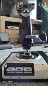Logitech G Saitek X52 Flight Control System,Schubregler und Stick-Flugsimulation - Bild 1 von 5