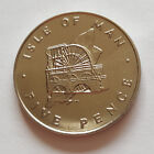 1978,  Isle of Man, 5p five pence coin, Laxey Wheel, Unc