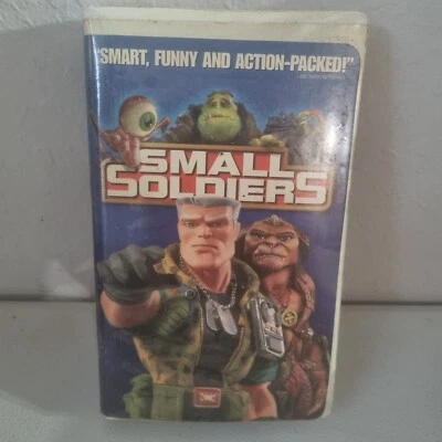 Small Soldiers VHS Smart Funny And Action-Packed Movie Dream Work Pictures PG-13 - Image 1 of 4