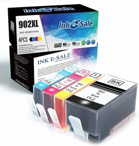 4pk 902XL Ink Cartridge for HP 902 Officejet Pro 6978 6960 6968 6970 6975 XL - Picture 1 of 6