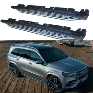 Running Board Side Step Complete Kit For 2024 2025 Mercedes-Benz GLS450 GLS580 - Picture 1 of 6