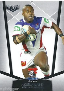 2015 NRL Elite Base Card (79) Akuila UATE Knights - Picture 1 of 1