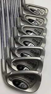 PING I3+ BLADE 3-9 IRONS(AWT STIFF FLEX STEEL SHAFTS)COME GRAB A BARGAIN - Picture 1 of 5