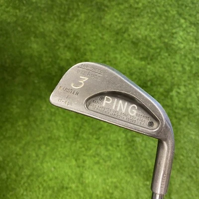 Karsten I Ping 3 Iron Black Dot Toe Heel Balanced 17-4 Pat Pending Regular Flex - Image 1 of 4