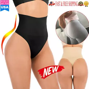 Women's Waist Tummy Control Thong Body Shaper Panty Trainer Butt Lifter UTCS USA - Picture 1 of 22