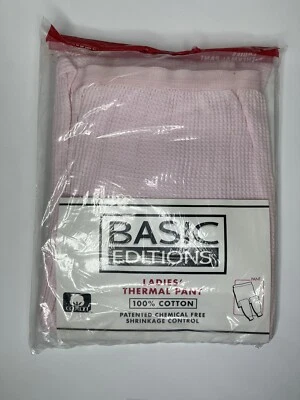 Pantalón Térmico Vintage Kmart Edición Básica Damas Algodón - Talla Grande - Rosa Foto 1 de 4