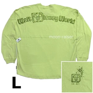 Walt Disney World Tinker Bell Spirit Jersey Adult LARGE Tink Green Disney Parks - Picture 1 of 4