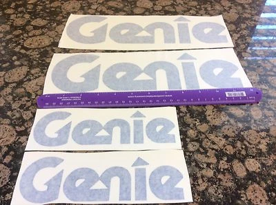 Genie GS Decal GENIE sticker , decal Vinyl decal Genie