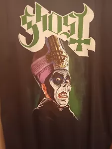 GHOST B.C. The Popestar Tour 2017 Licensed Concert T-Shirt 2 X never worn - Picture 1 of 10