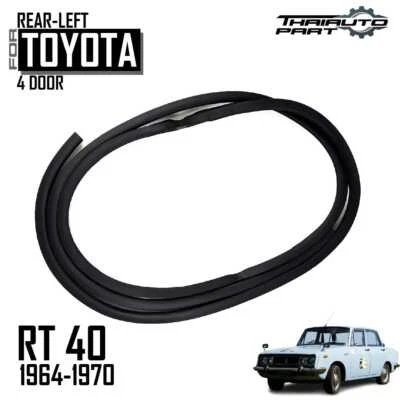 Sello de goma para puerta trasera izquierda para Toyota Corona RT40 4D sedán 1964-1970 Foto 1 de 4