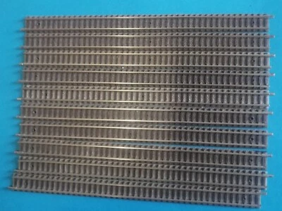 !ot de 10 rails fleischmann piccolo ref 9100..222mm - Photo 1/2