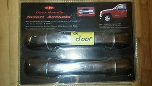 TFP 406KE Chrome Stainless Steel Door Handle Inserts for Colorado / Canyon - Picture 1 of 3