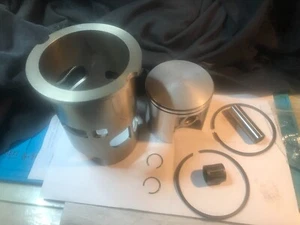 NEU Vintage Reparatursatz für SWM Rotax 440. Original OEM Kolben Von Elko. Plus - Bild 1 von 5