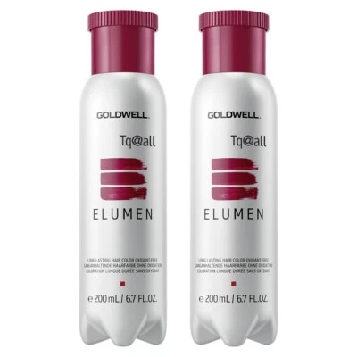 Goldwell Elumen TQ@all (3-10) Pure 2x 200ml Set 2er Haarfarbe Türkis - Bild 1 von 4