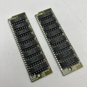 Pair (2) Apple MAC Plus SE 256K RAM Simms Original Apple Rare Vintage Memory - Picture 1 of 9
