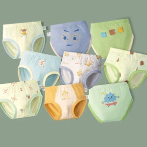 6-Packs Little Boys' Underwear 2-13 Years Children's Soft Combed Cotton Briefs - Picture 1 of 52