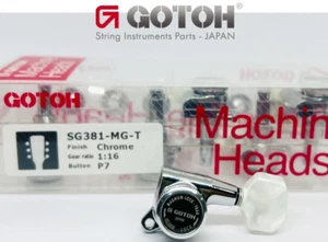 Gotoh SG381-P7 MGT 3x3 Chrome 6pc-1Set - Picture 1 of 2