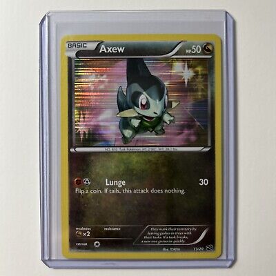 Axew 13/20 Holo Dragon Vault Pokemon Card 2012 Near Mint