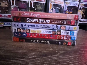 Assorted DVD Series Scream Queens Jane the Virgin New Girl Supernatural and More - Picture 1 of 7