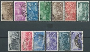 1948 ITALIEN GEBRAUCHT RISORGIMENTO 13 WERTE MIT EXPRESSO - EB - Bild 1 von 1