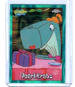 2025 Topps Chrome SpongeBob Pearl Krabs Aqua Lava Refractor #'ed 062/199 - Bild 1 von 1