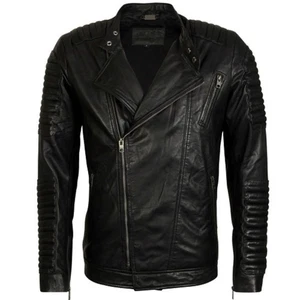 Chaquetas de cuero de motociclista para hombre: Vincik - Imagen 1 de 5