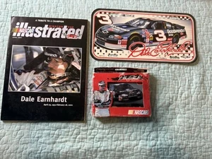 Nascar Illustrated - Magazine - 20th Ann. - Dale Earnhardt W/ Plate And Cards - Picture 1 of 4