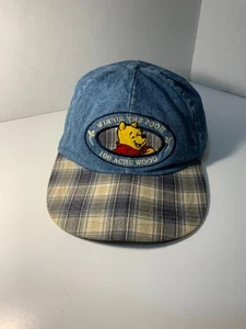 Cappello berretto a sfera Winnie The Pooh 100 acri legno vintage taglia unica - Foto 1 di 14