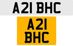 A21 BHC BEN BOB BRI BAZ BAS BIL BEA BEE BRAD BEC BEK BEV BS PRIVATE NUMBER PLATE - Picture 1 of 1