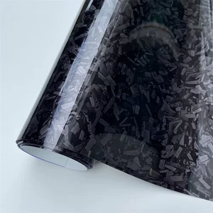 WRAP VINILE CARBONIO LASER LUCIDO ADESIVO AUTO DECORAZIONE INTERNI IMPERMEABILE - Foto 1 di 16