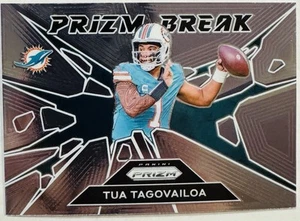 2024 Panini Prizm - Tua Tagovailoa #10 Prizm Break - Miami Dolphins - Picture 1 of 2
