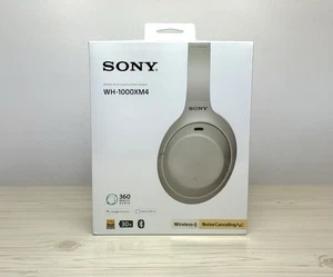 SEALED Sony WH-1000XM4 Wireless Headphones - Silver - Brand New ✨ - Picture 1 of 3
