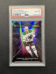 2024-25 UD Synergy Logan Stankoven RC Rookie Interdimensional SP PSA 10 (POP 1) - Picture 1 of 3