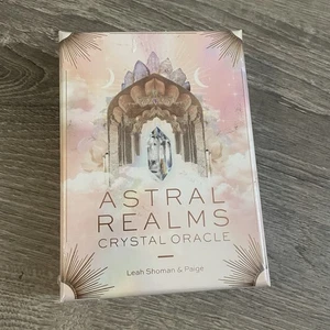 Astral Realms Crystal Oracle Cards 33 Trifecta, 128-Page Booklet - Picture 1 of 3
