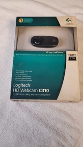 Kamera internetowa Logitech HD C310H HD 720p zawiera stereofoniczny zestaw słuchawkowy - Zdjęcie 1 z 6