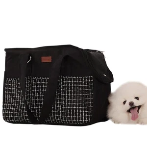 Small Dog Carrier Black Womens Purse for Puppy Bag Cat Carriers Fashion Pets ... - Picture 1 of 6