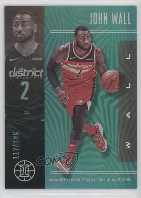 2019-20 Panini Illusions Trophy Collection Teal /125 John Wall #85 - Image 1 of 2