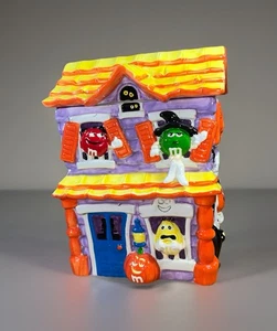 Vintage 2003 M&M Keramik Halloween Spaß Haus Keksdose mit gruseligem Sound Galerie - Bild 1 von 15