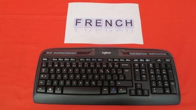 Logitech K320 K335 Wireless Desktop Keyboard Only In French Very Good 5868 - Image 1 of 4