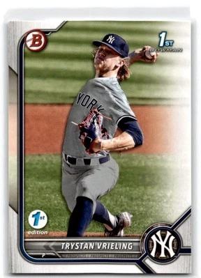 2022 Bowman Draft 1st Edition #BD-43 Trystan Vrieling - Image 1 of 2