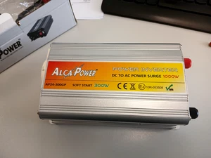 ALCAPOWER Inverter 300W Input 24V DC Out 230V AC 924030 - Zdjęcie 1 z 4