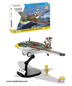 Messerschmitt Me 163B Komet modelo plano ladrillo - COBI 5766 - 543 ladrillos - Imagen 1 de 9