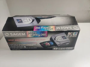 Sagem Photo Easy 260 Portable Print your own Photos - with Box And Cables - Picture 1 of 5