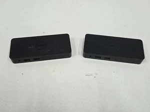 (2) Genuine Dell D1000 Dual Video USB 3.0 Docking Station - Picture 1 of 9