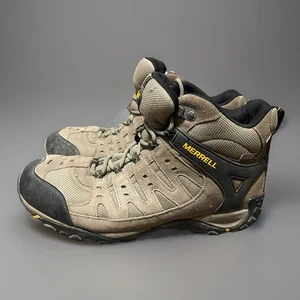Merell Men's Tan Brown Hiking Outdoor Boots 10.5 - Picture 1 of 8