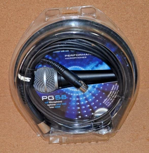 Micrófono de mano Shure PG58 - Imagen 1 de 5