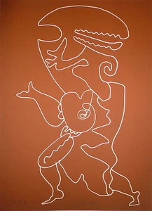 Lapicque Charles Lithographie originale signée art abstrait abstraction - Picture 1 of 1