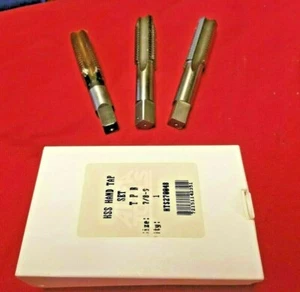 Juego de grifos 7/8-9 NC Alfa HTS270048 HSS 3 PIEZAS tapón cónico e inferior derecho - Imagen 1 de 4