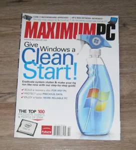 Maximum PC Computer magazine February 2009 Give Windows A Clean Start - Picture 1 of 1